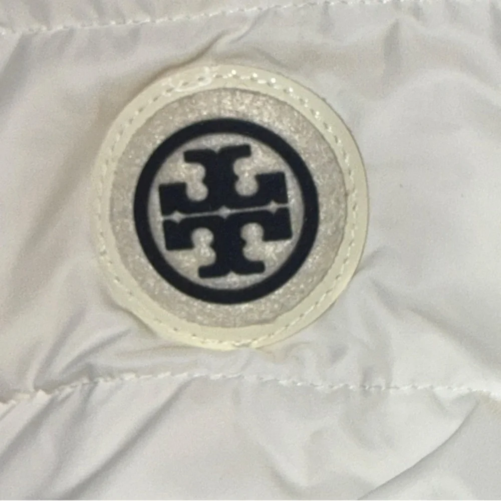 Tori Burch white Packable Down Jacket S